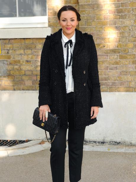 Celebrities at London Fashion Week