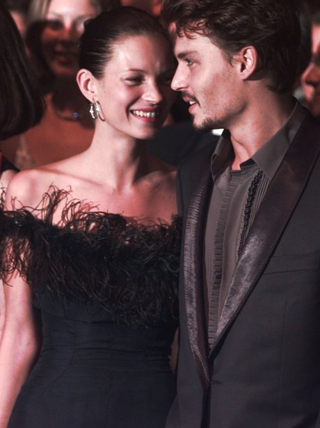 Johnny Depp and Kate Moss