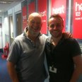 Julian Jones with Michael Eavis