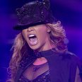 Beyonce performs on her Mrs Carter tour
