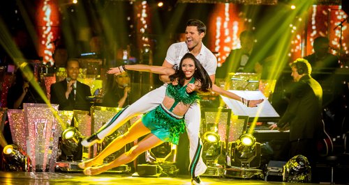 Mark Wright and Karen perform a cha cha cha