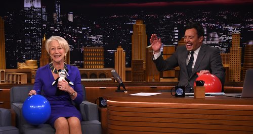 Helen Mirren on Jimmy Fallon
