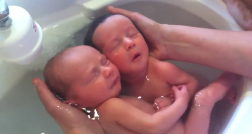 twin babies