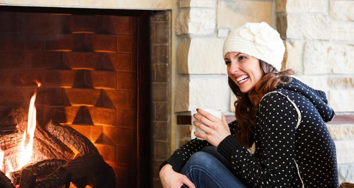 Chilling By The Fire