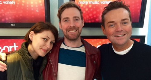 Stephen and Emma with Ricky Wilson