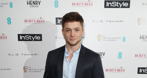 Taron Egerton EE Bafta Instyle Rising Star