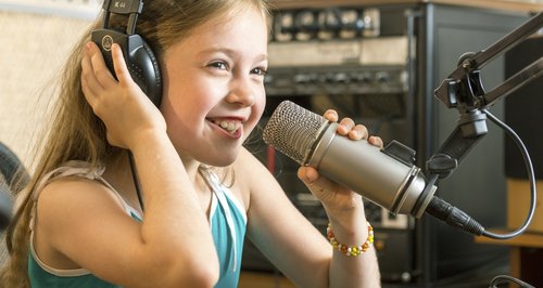 Kids on the radio