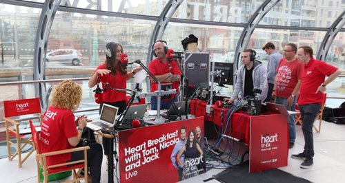Heart Breakfast LIVE from the British Airways i360