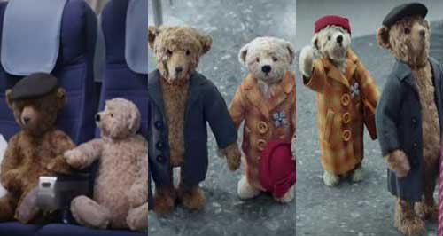 Heathrow bears Christmas advert 2016