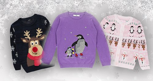 kids christmas jumpers canvas