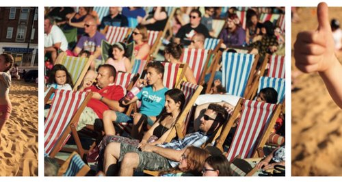 Big Screen on the Beach
