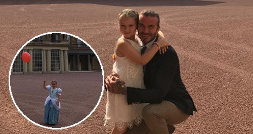 Harper Beckham birthday asset