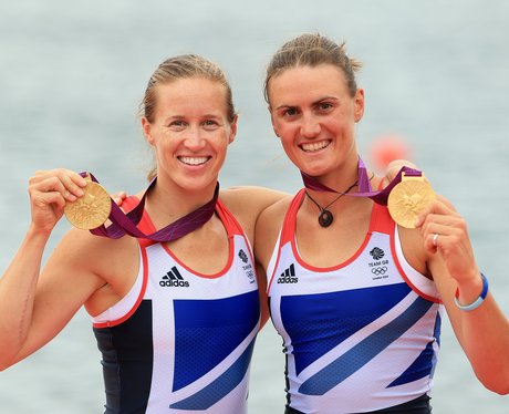 Women's Pair Rowing - Team GB's Medal Winners - Heart